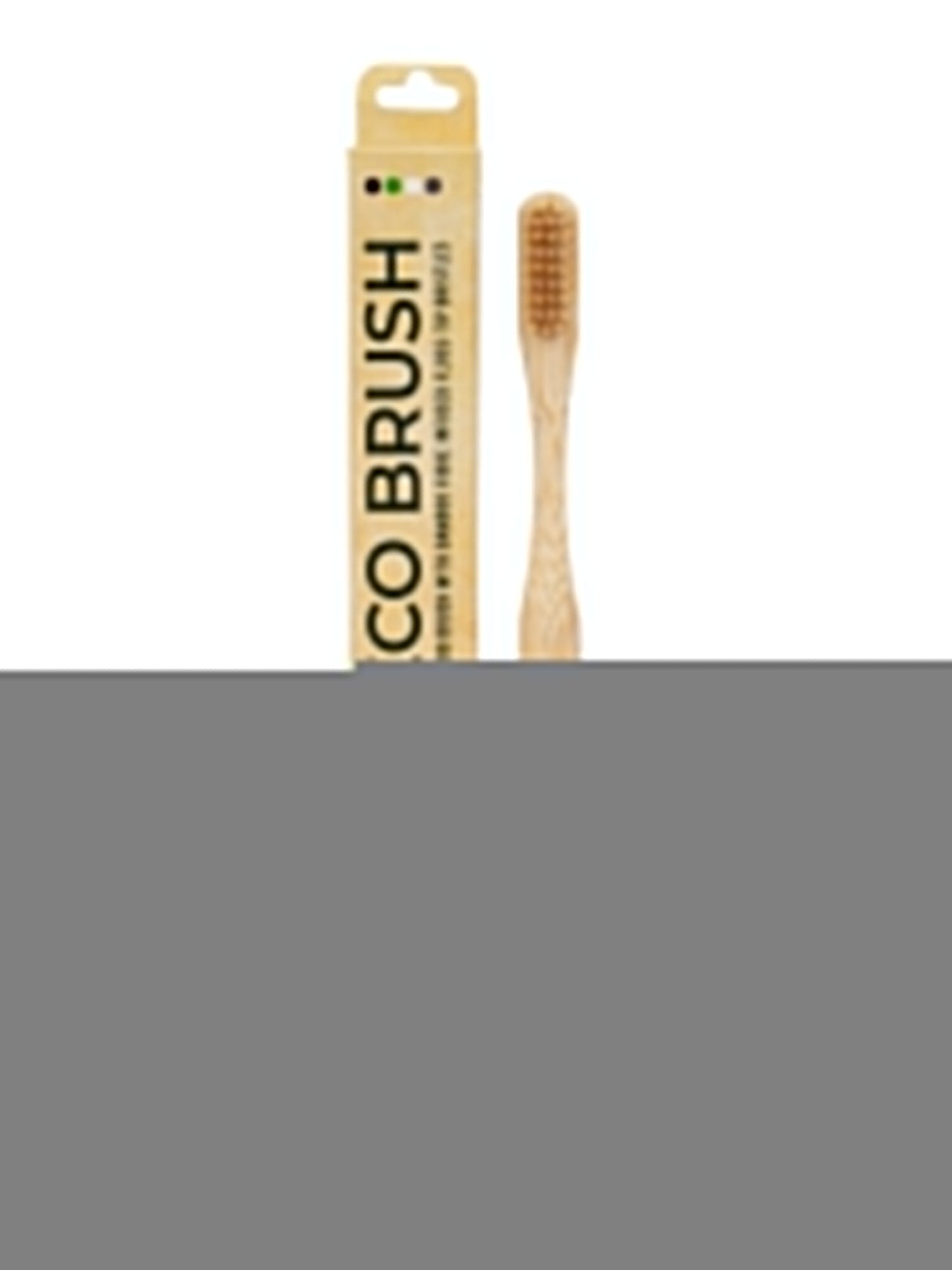 Bentodent Eco Brush Bamboo Toothbrush (non - charcoal) - Ultra Soft - Indian Dental Organization