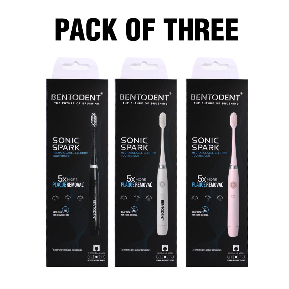 Advanced Rechargeable Electric toothbrush - Sonic Spark